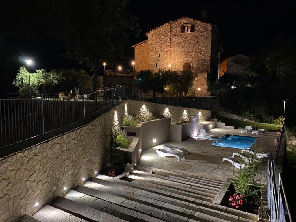 Il Castello Di Perchia Aparthotel Crocemaroggia Eksteriør bilde